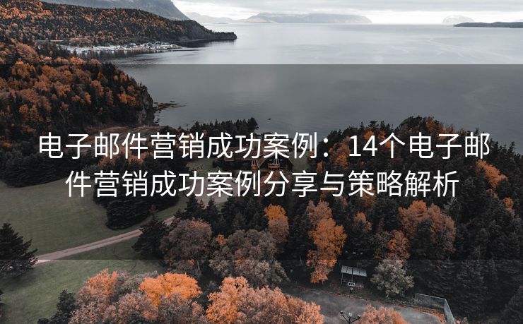 電子郵件營(yíng)銷(xiāo)成功案例：14個(gè)電子郵件營(yíng)銷(xiāo)成功案例分享與策略解析