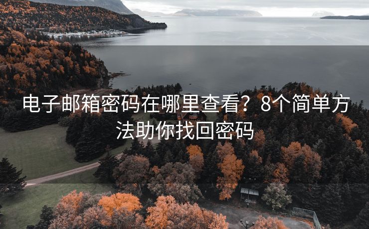 電子郵箱密碼在哪里查看？8個(gè)簡單方法助你找回密碼