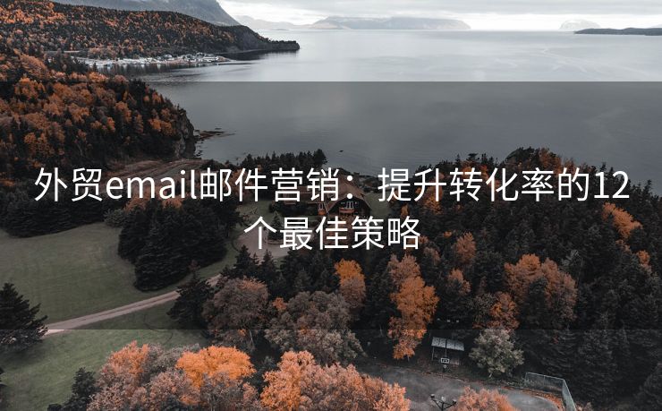 外貿(mào)email郵件營銷：提升轉(zhuǎn)化率的12個最佳策略