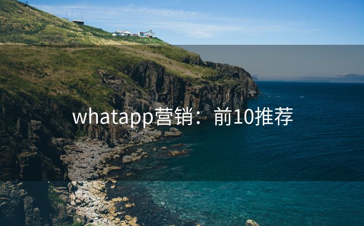 whatapp營(yíng)銷：前10推薦