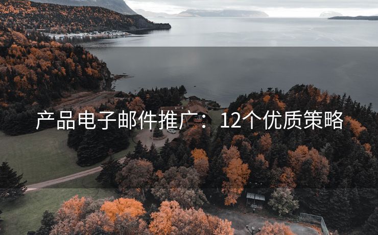產(chǎn)品電子郵件推廣：12個優(yōu)質(zhì)策略